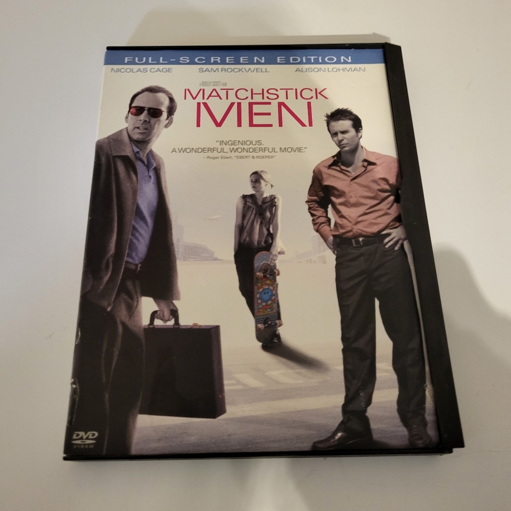 Matchstick Men on DVD